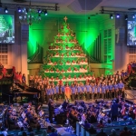 2015 Christmas Tree at Downtown Fayetteville NC’s Market House