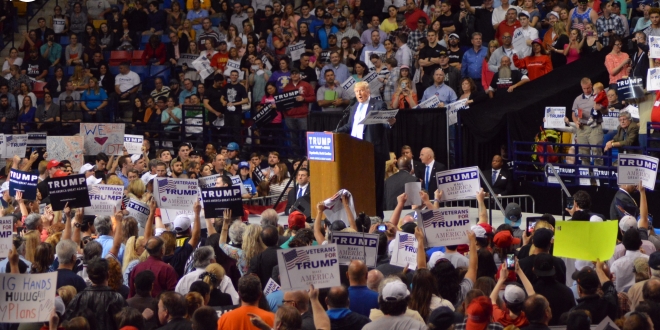  PHOTOS:  Donald Trump Visits Fayetteville NC’s Crown Coliseum on March 9, 2016