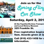 Fayetteville Cleanup of Cross Creek Park at Green St on April 2, 2016