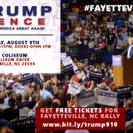 Rudy Giuliani Joins Trump in Fayetteville NC Rally on August 9th