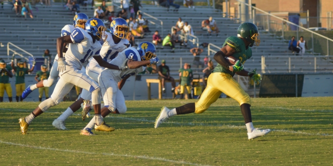  JV Football:   Greensboro’s Dudley Beats Pine Forest High at Home | Sept 15th 2016
