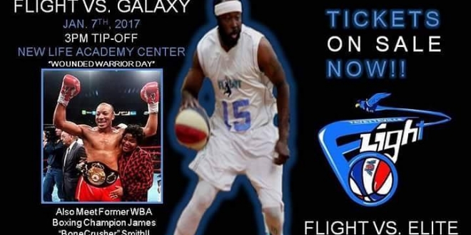  Flight Basketball on January 7, 2017 with Bonecrusher Smith
