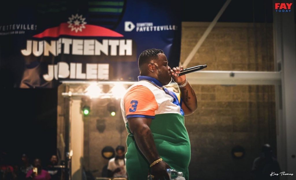 Photos Rapper Morray Headlines 2022 Juneteenth Jubilee In Fayetteville