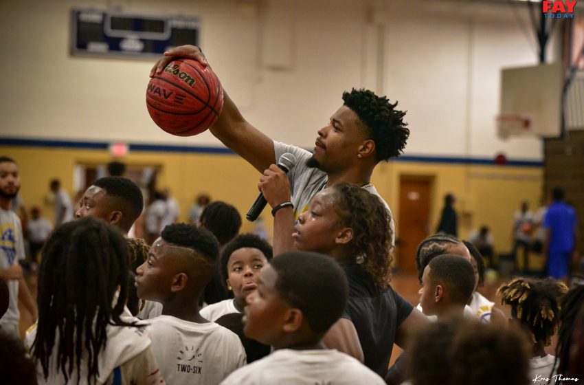  PHOTOS:  Dennis Smith Jr Youth Basketball Camp 2022 in Fayetteville NC