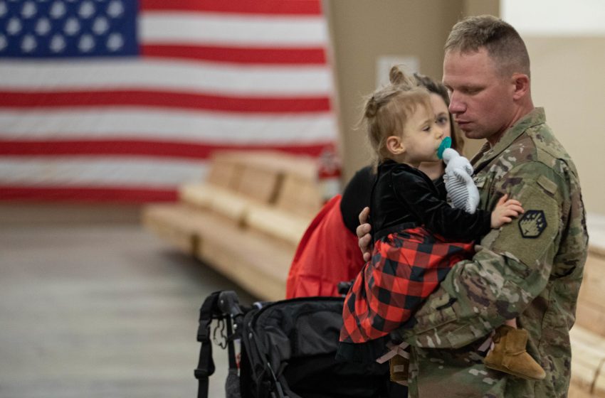  Welcome Home: 21th CBRN Soldiers from Deployment, Fort Bragg NC