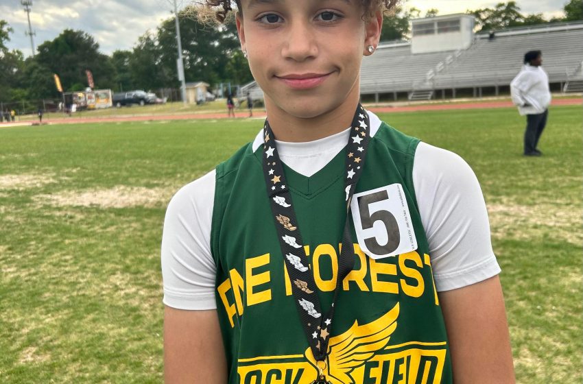  Lucas Pisano Dominates 2022-23 Track Season at Pine Forest Middle School
