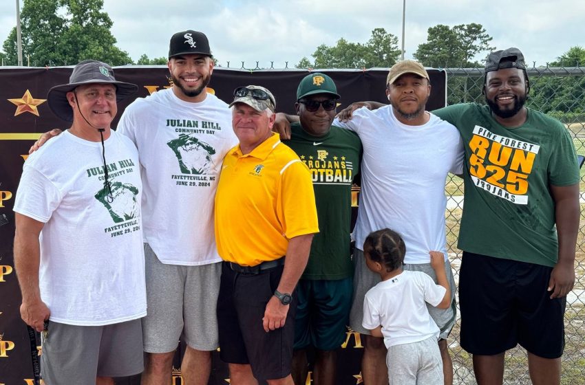  Julian Hill Hosts Inaugural Fayetteville Community Family Fun Day at Pine Forest High