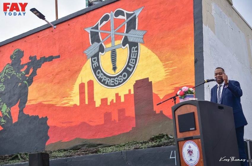  ‘Special Forces Soldier’ Mural Unveiled in Spring Lake During Veterans Day Ceremony